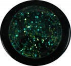 Glitter grob - blau grün