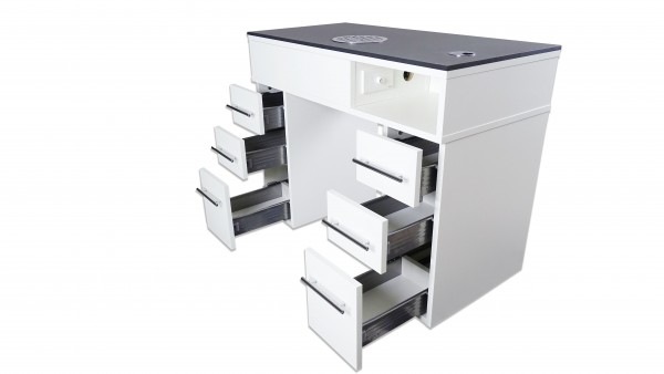 Manikürtisch Florenz mit Staubabsaugung