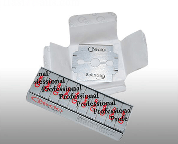 Ersatzklingen für Credo Hornhauthobel, 100 Stk.